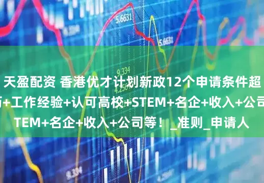 天盈配资 香港优才计划新政12个申请条件超全解读：年龄+学历+工作经验+认可高校+STEM+名企+收入+公司等！_准则_申请人